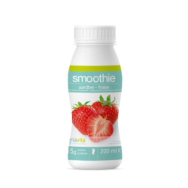 3 D FLES KLEIN SMOOTHIE AARDBEI 09 2017